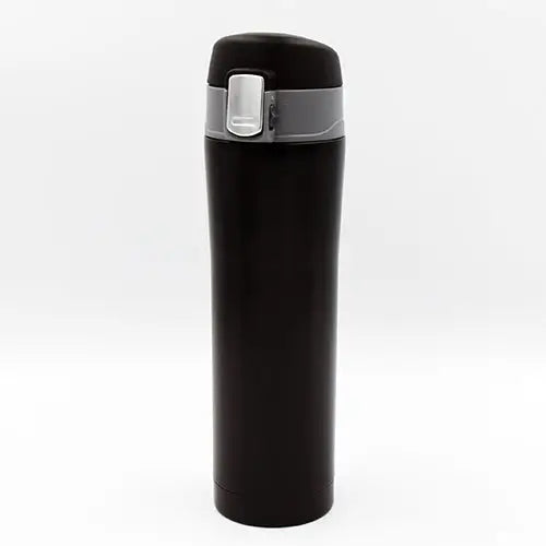 Black Stainless Steel Flask - simple